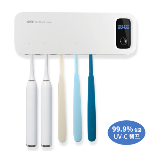 빈펫 UV-C AI 스마트 케어 칫솔 살균기 | 벽걸이형 칫솔 소독기 ES901C