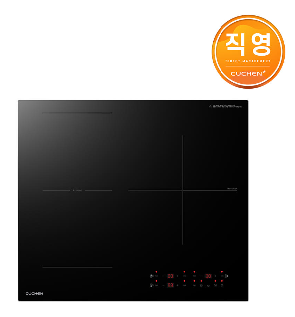 전기레인지 인덕션 3구 설치 사이즈 교체 추천 쿠첸 BLACK 3400 3구 인덕션 빌트인 CIR-EB330TOB2